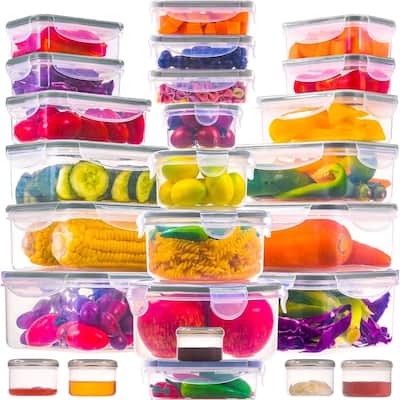 50 Pcs Large Food Storage Containers