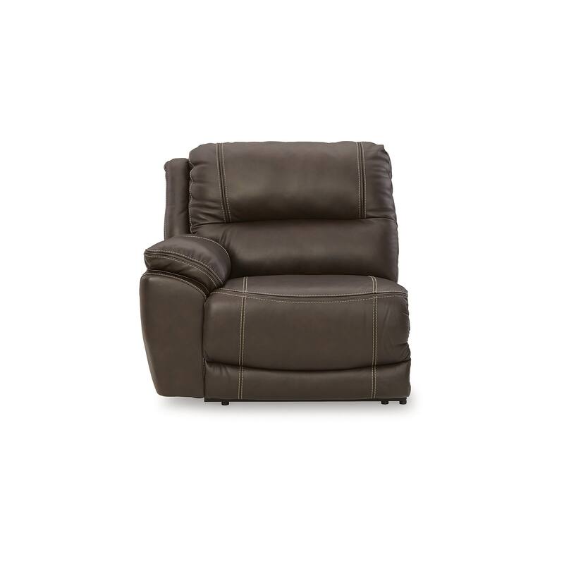 Signature Design by Ashley Dunleith Brown 7-Piece Power Reclining Sectional - 154"W x 105"D x 43"H