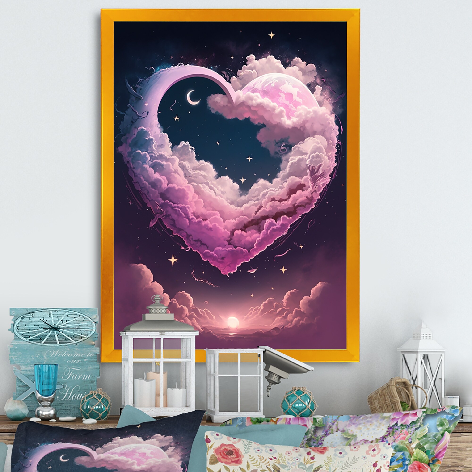 heartandartsページ Designart-'Cotton-Candy-Cloud-