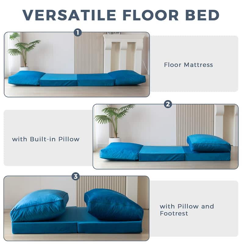 Bean Bag Bed Folding Sofa Bed Floor Mattress