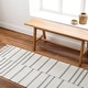 preview thumbnail 1 of 10, Sanford Country Area Rug Gray/Cream - 2' 6" x 8' - Runner