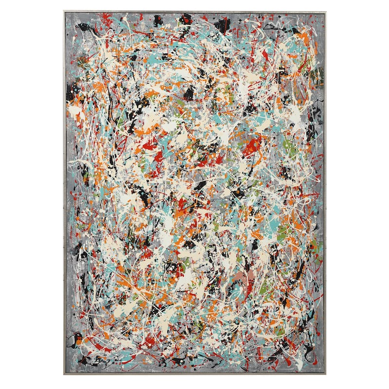 Uttermost Organized Chaos Hand Painted Canvas