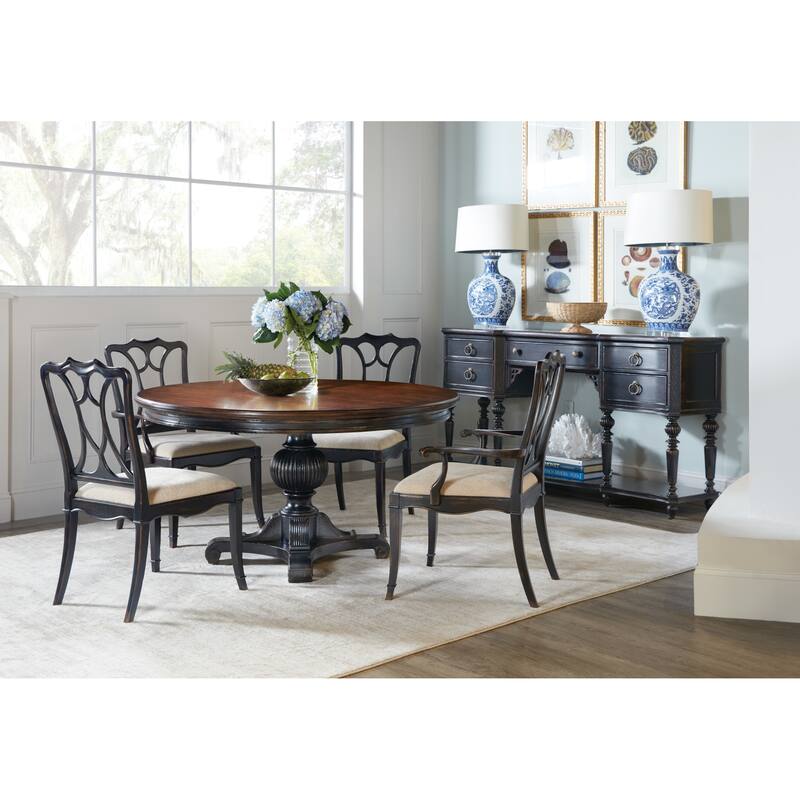 Hooker Furniture 6750-75907 Charleston 74" Wide Cherry Sideboard with