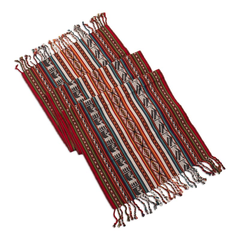 Novica Handmade Inca Icons -Blend Table Runner
