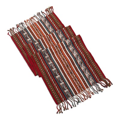 Novica Handmade Inca Icons -Blend Table Runner
