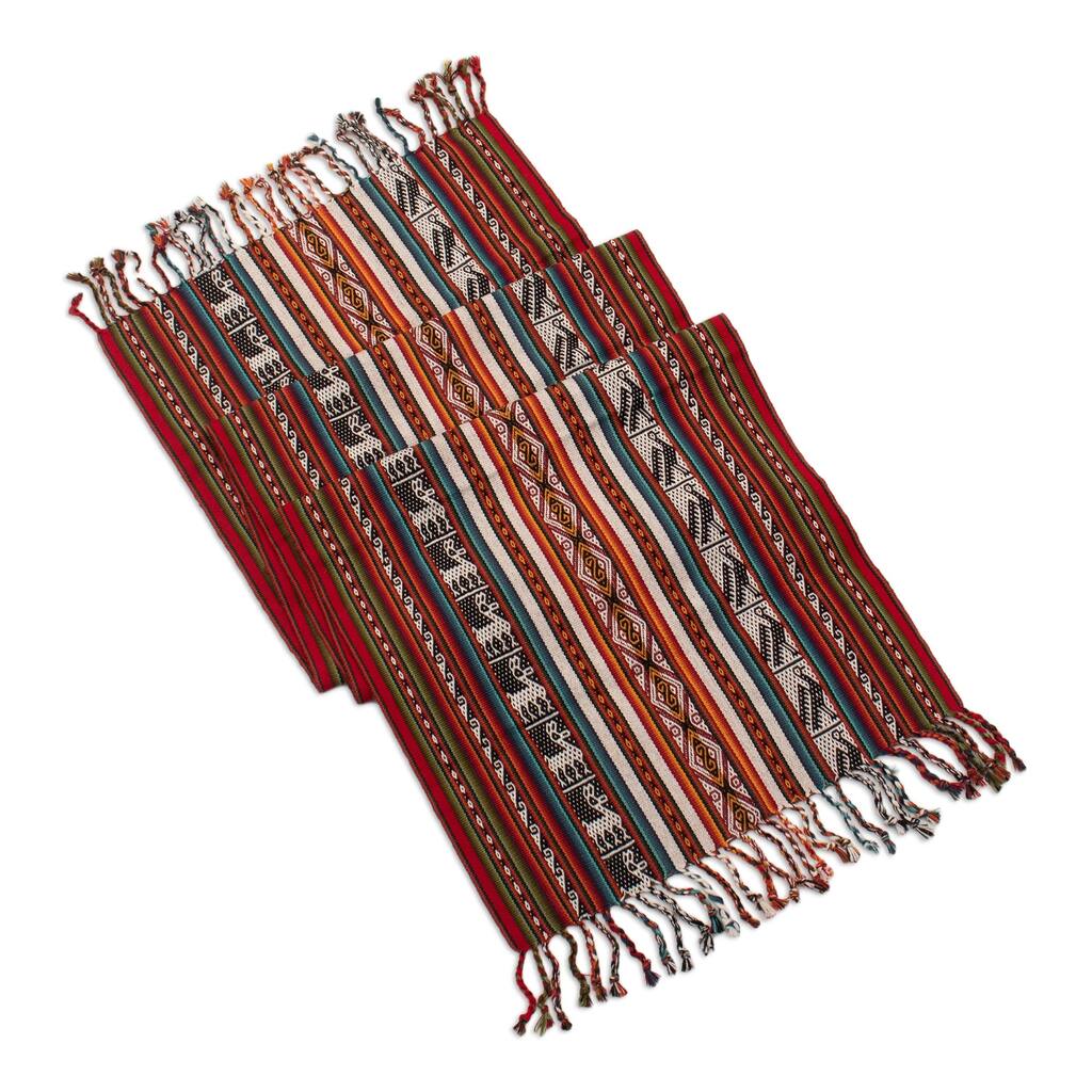 Novica Handmade Inca Icons -Blend Table Runner