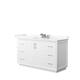 Option White, Nickel Trim, Giotto Quartz Top