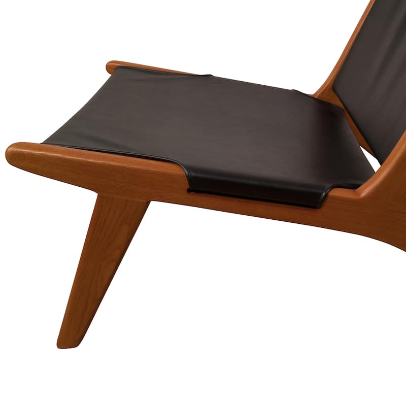 Art Leon Leather Lounge Chair