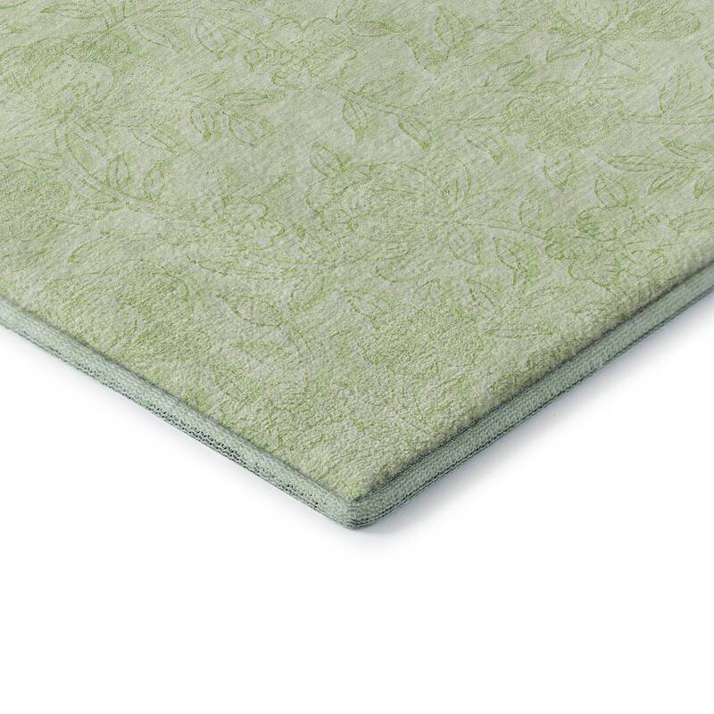 Premium Washable Super Soft Muted Floral Mayfield Rug