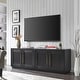 preview thumbnail 1 of 70, Tillman Rectangular TV Stand for TV's up to 75" Black Grain