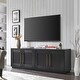 preview thumbnail 1 of 43, Tillman Rectangular TV Stand for TV's up to 80" Black Grain