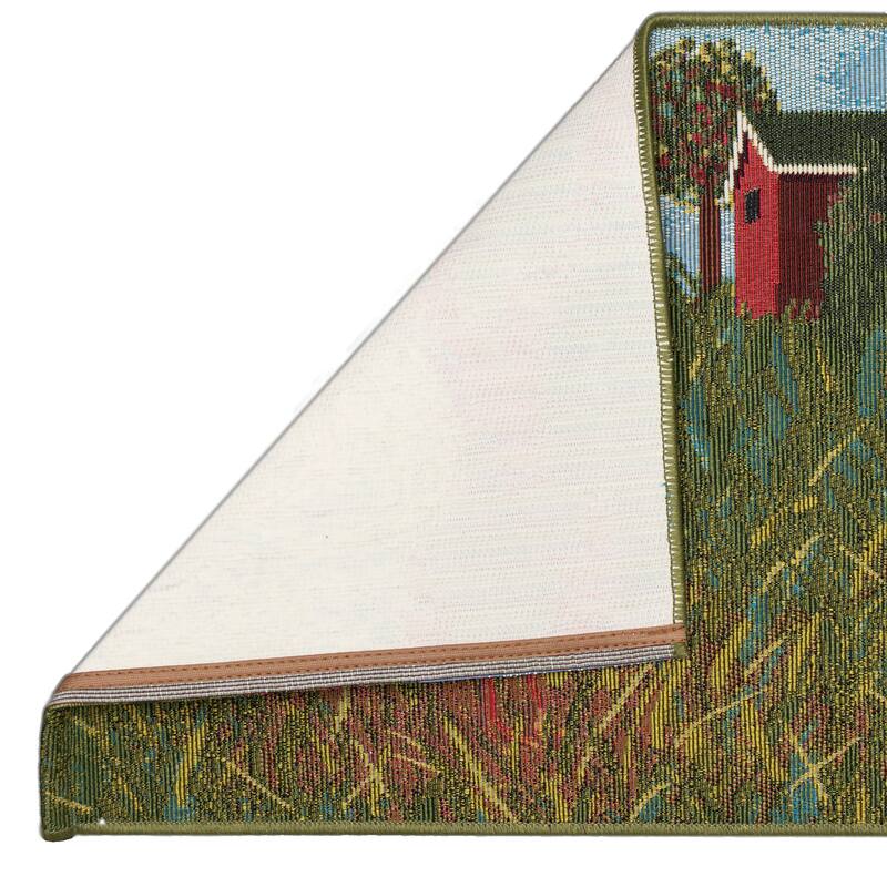 Liora Manne Esencia Rooster Farm Indoor/Outdoor Mat