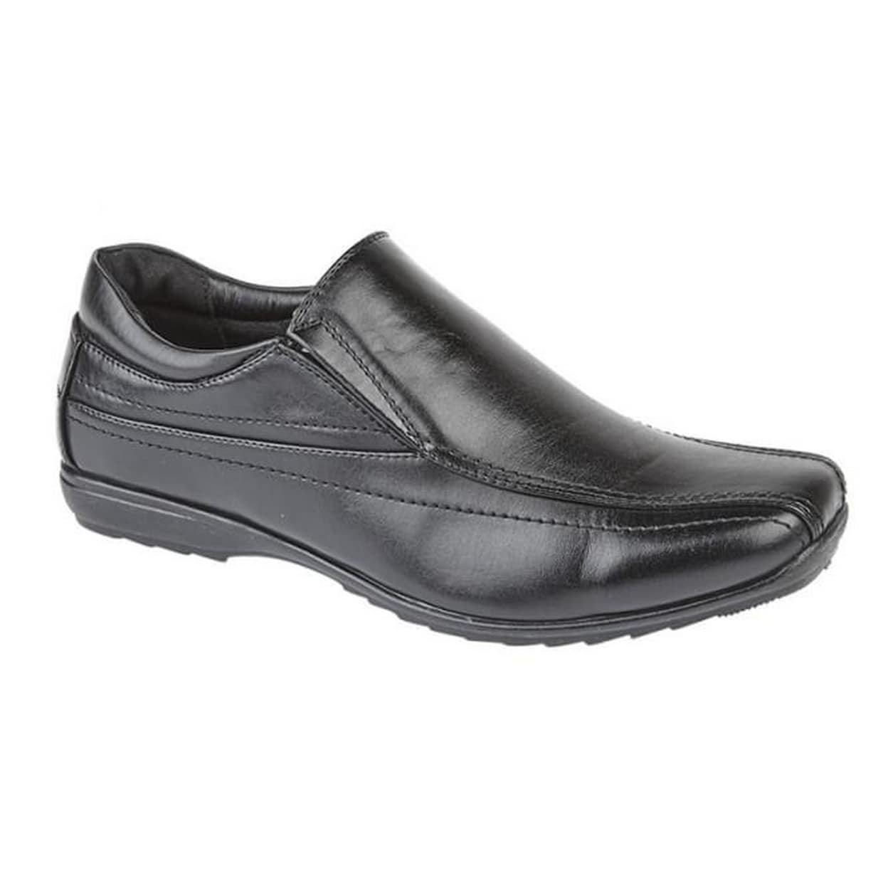 Mirak Mens Clipper Slip On Leather Smart Casual Loafer Shoes