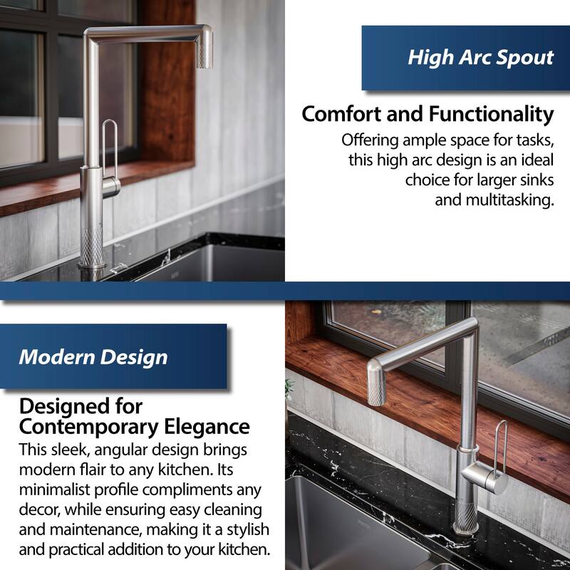 Karran Sherman KKF370 Single Handle Kitchen Faucet