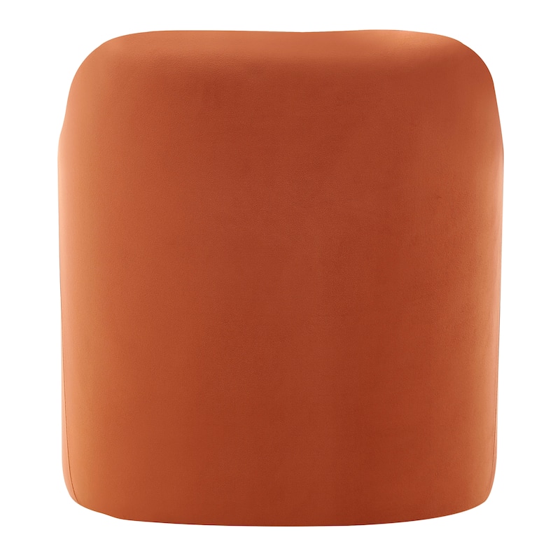 NPD Furniture Zella Velvet Fabric Accent Arm Chair