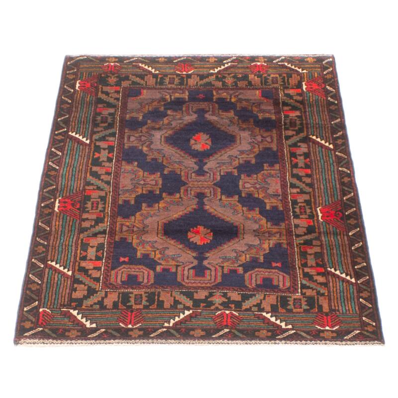 Teimani Navy Rug 3'0" x 4'8" - 3'0 x 4'8