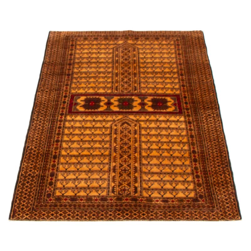 Teimani Brown Rug 3'8" x 6'4" - 3'8 x 6'4