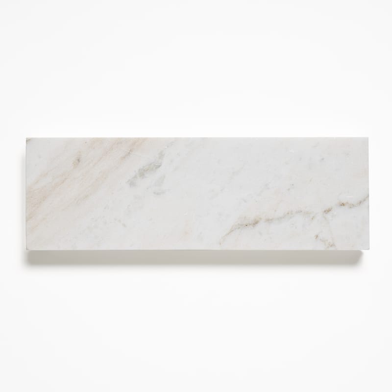 Royal Umbra Marble 3" x 9" Honed Tile - Sample - Grey