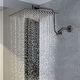preview thumbnail 3 of 16, YASINU 12" Rain ShowerHead with Adjustable Extension Arm