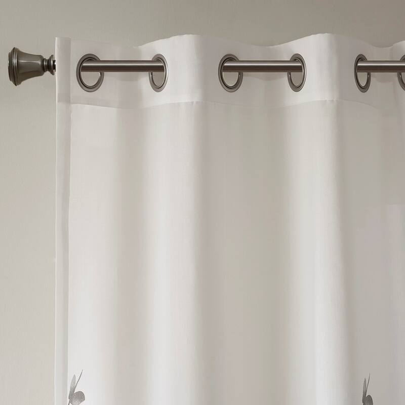 Burnout Printed Curtain Panel(Only 1 Pc Panel)