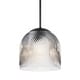preview thumbnail 1 of 4, Maxim 15121CR Dune 9" Wide Mini Pendant Black