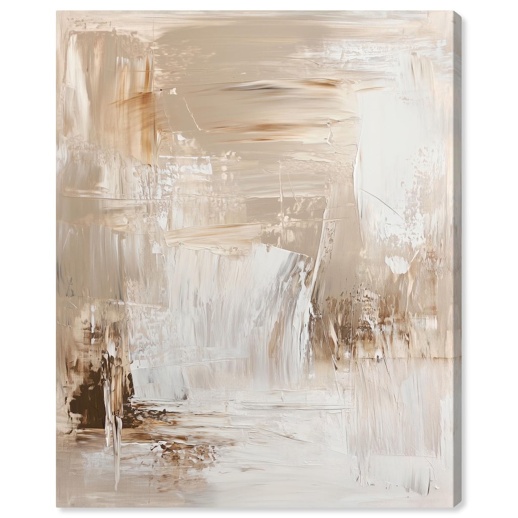 Latte Layers II Canvas by Art Remedy, Gallery Wrapped