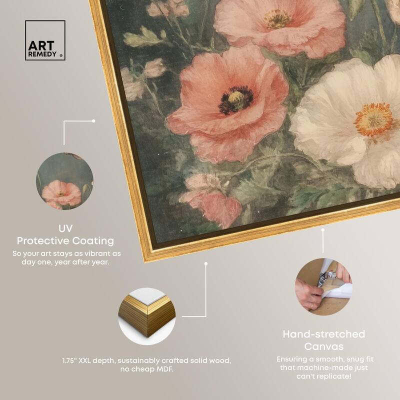Shadowed Flutter II Canvas by Art Remedy