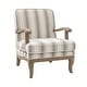 preview thumbnail 20 of 28, Rinaldo Farmhouse Upholstered Armchair with Solid Wood Legs by HULALA HOME