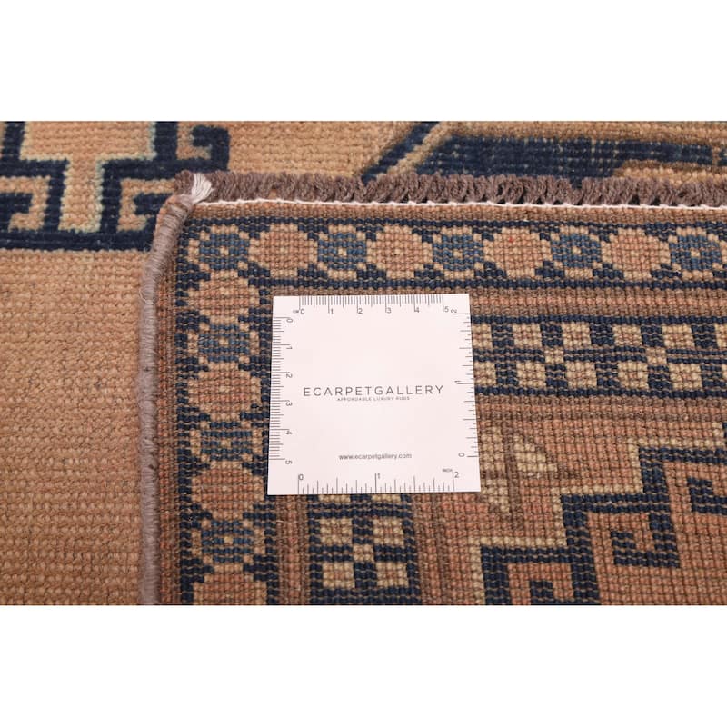 ECARPETGALLERY Hand-knotted Finest Kargahi Copper Wool Rug - 5'4 x 8'10