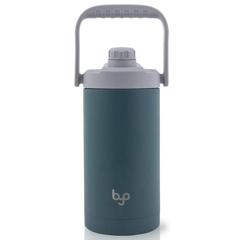 Byo 64 Oz Double Walled Insulated Stainless Steel Bottle - 64 Oz - Teal