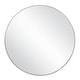 preview thumbnail 4 of 14, Design House 28-Inch Kenna Modern Metal Round Decorative Wall Accent Mirror