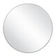 preview thumbnail 14 of 14, Design House 28-Inch Kenna Modern Metal Round Decorative Wall Accent Mirror