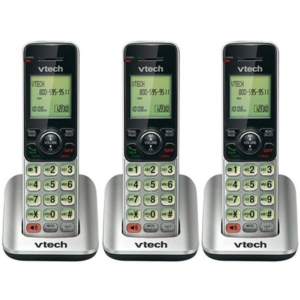 Vtech CS6609(3 Pack) Accessory Handset w/ Backlit LCD Display & Keypad