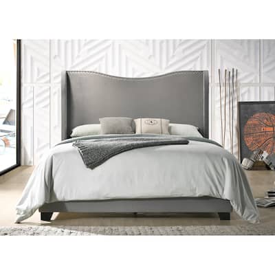 Kris Upholstered Wing Bed