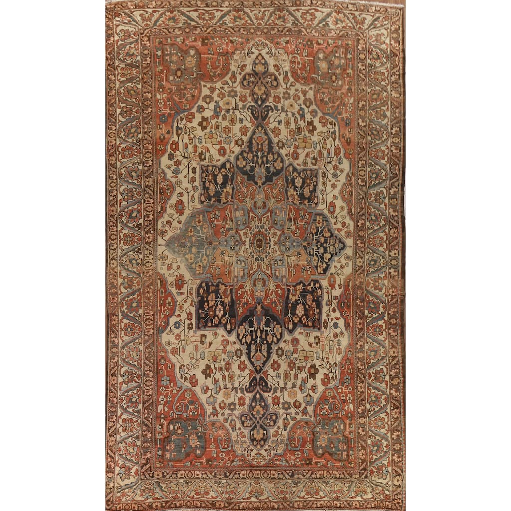 Vegetable Dye Bakhtiari Persian Rug Handmade Wool Carpet - 10'7" x 17'7"