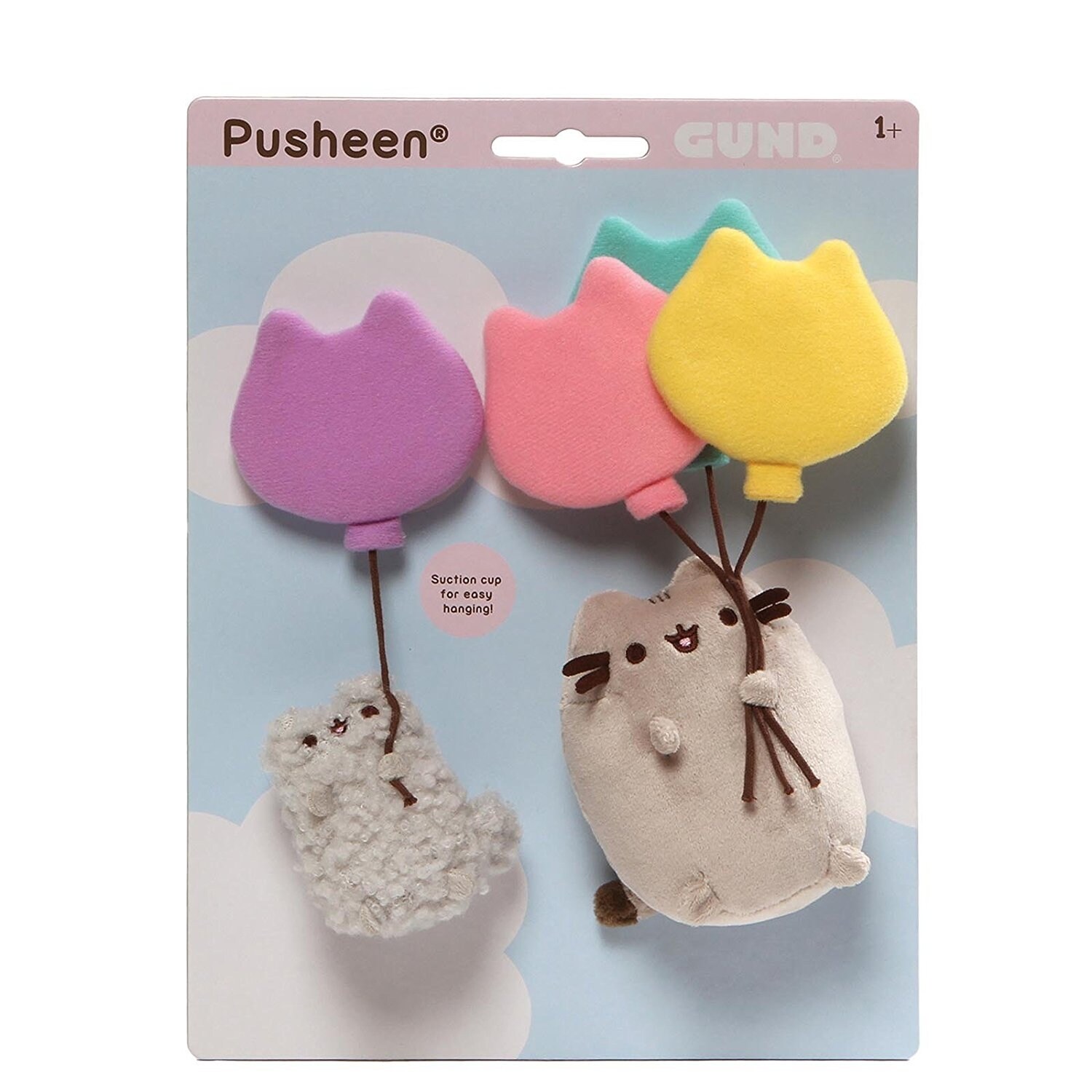 pusheen holding ice cream