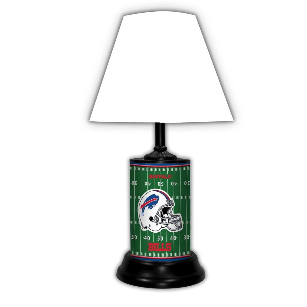 Buffalo Bills Field Lamp-Wt - Buffalo Bills