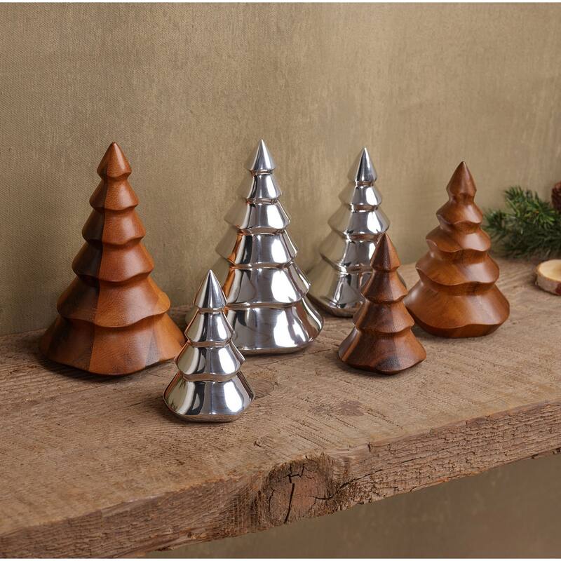 Nambe Wooden Tree Trio