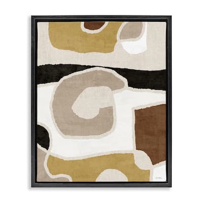 Stupell Earthy Boho Geometrics Framed Floater Canvas Wall Art Design By Amber Sterling