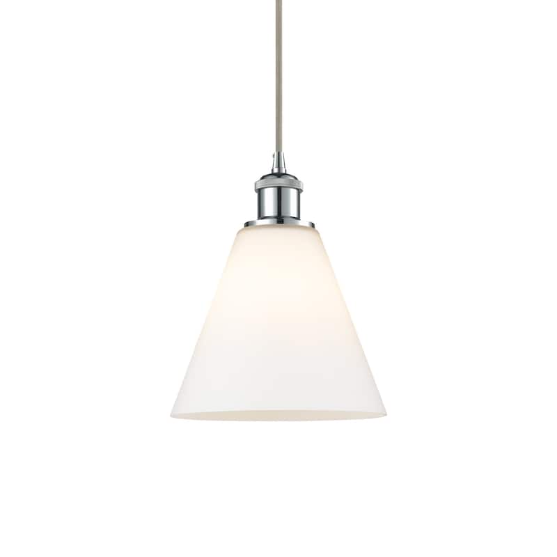 Innovations Lighting 516-1P-12-8 Berkshire Pendant Berkshire 8" Wide