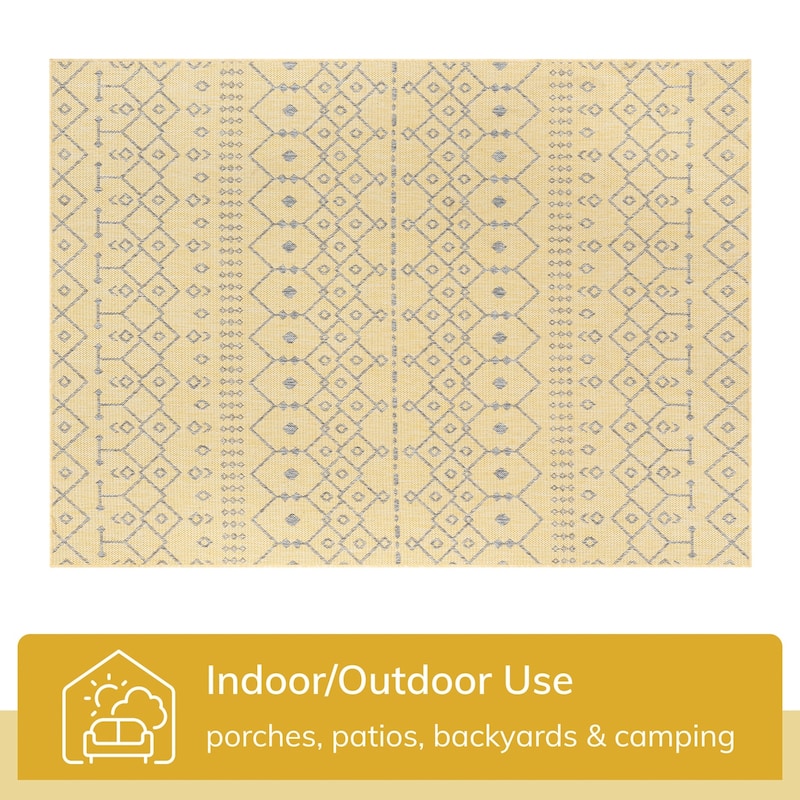 Well Woven Medusa Nord Indoor Outdoor Area Rug