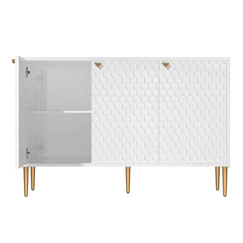 three-door cabinet
