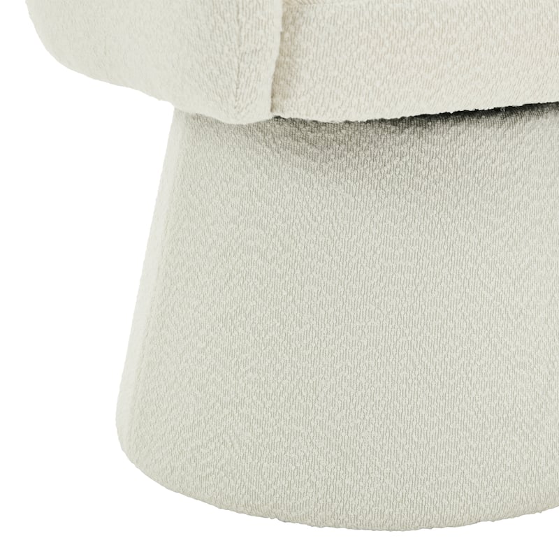 Christopher Knight Home - Calder Boucle Upholstered 360° Swivel Barrel Chair