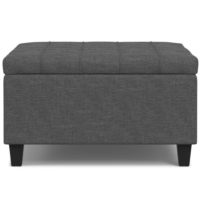 WYNDENHALL Elliot 30 inch Wide Transitional Square Table Ottoman
