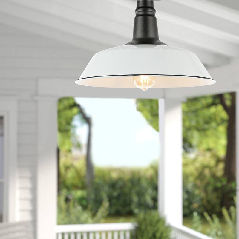 Cassidy 14" LED Semi-Flush Mount, by JONATHAN Y