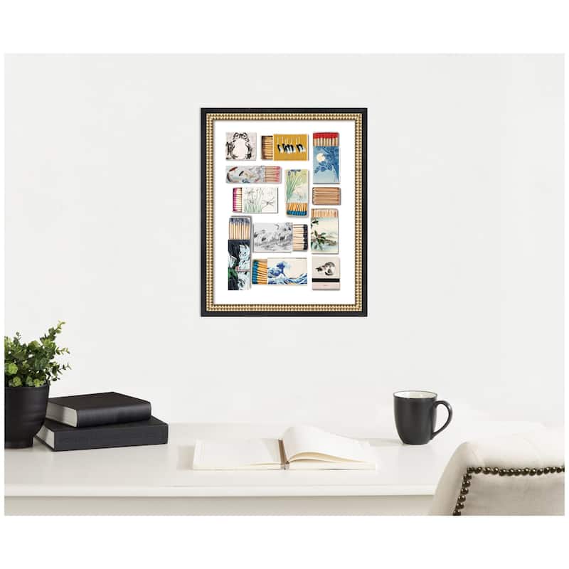 Kate and Laurel Japanese Matchbooks by Megan Ryan Framed Wall Art Print