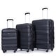 preview thumbnail 70 of 104, Expandable Luggage Sets 3 Piece, Hard Shell Carry on Suitcase with Spinner Wheels and TSA Lock, Travel Lightweight Luggage Set