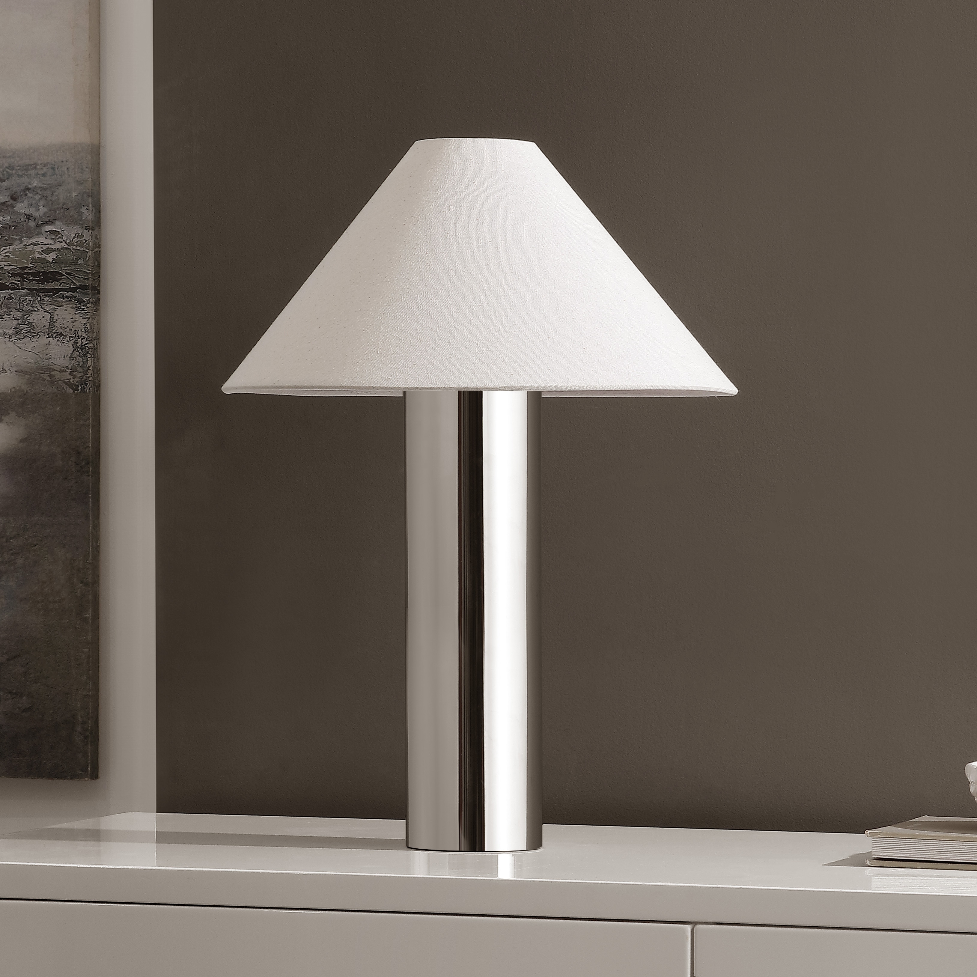 SAFAVIEH Cheri 21-inch Metal Table Lamp (LED Bulb Included) - 15"W x 15"D x 21"H