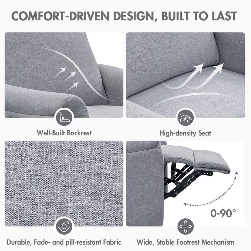 Madison Park Elio 3 in 1 Power Recliner