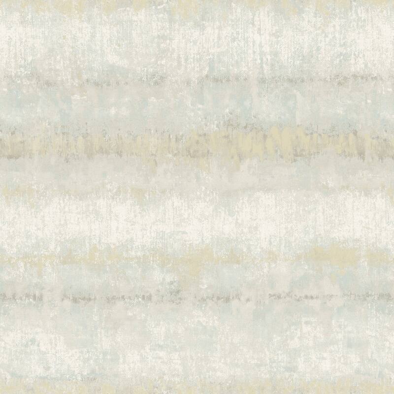 A-Street Prints Morningtide Seafoam Textured Stripe Wallpaper
